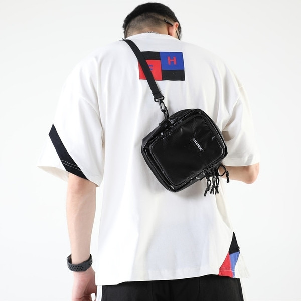 Geantă bărbătească mică în trei culori