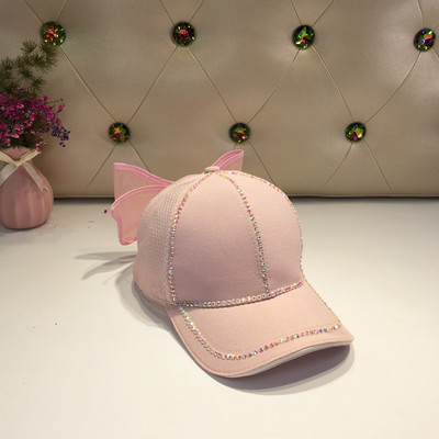 Γυναικέιο μοντέρνο καπέλο με κουκούλα και διακόσμηση - κορδέλα σε τρία χρώματα