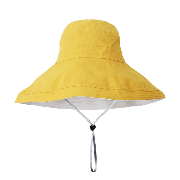 Palarie de plaja dama cu cravate in mai multe culori