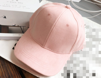 Palarie de dama de piele intoarsa uni cu vizor in mai multe culori