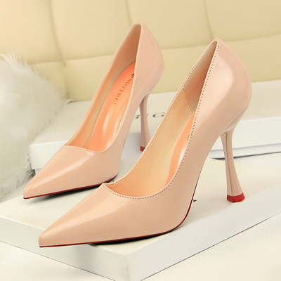 Pantofi de dama eleganti din piele lacuita in mai multe culori