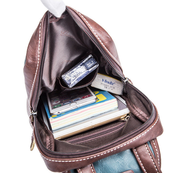 Geantă bărbătească mică, colorată, potrivită pentru utilizarea de zi cu zi