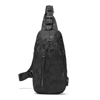 Geantă de bărbați mică și confortabilă, cu motive de camuflaj