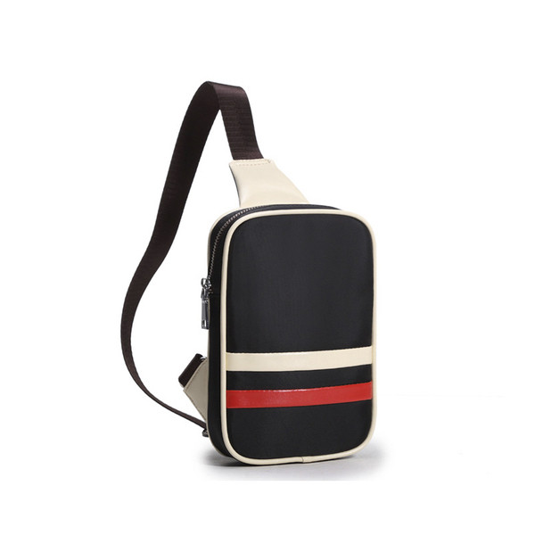 Geanta sport pentru barbati cu margini colorate