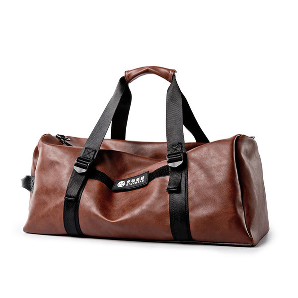 Ανδρική τσάντα σε δύο χρώματα κατάλληλα για ταξίδια ή αθλητισμό