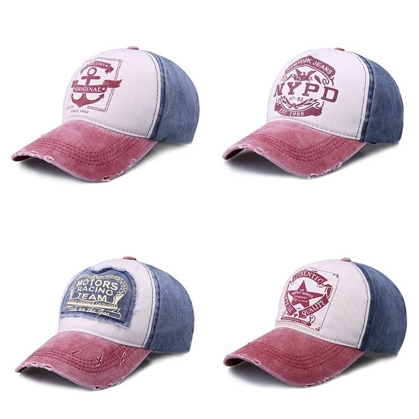 Pălărie sport pentru femei cu inscripție în diferite culori și modele