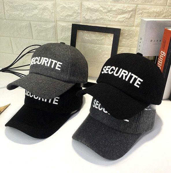 Pălărie sport pentru femei cu inscripție potrivită pentru bărbați și femei în negru și gri