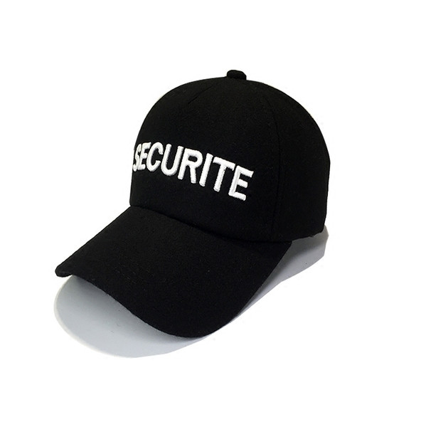 Pălărie sport pentru femei cu inscripție potrivită pentru bărbați și femei în negru și gri