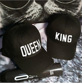 Pălărie cu inscripție pentru bărbați și femei în negru