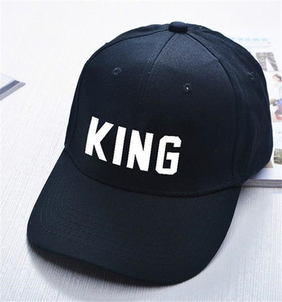 Pălărie cu inscripție pentru bărbați și femei în negru