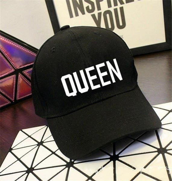 Pălărie cu inscripție pentru bărbați și femei în negru