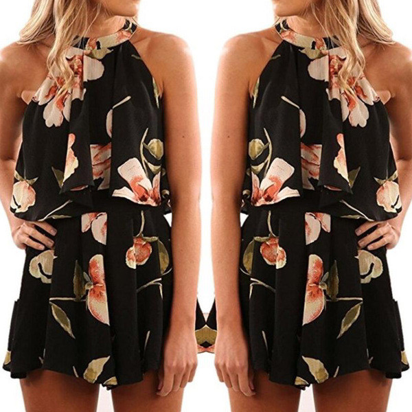 Καλοκαιρινό γυναικείο σετ  δύο τεμαχίων - ψηλή μέση  σε τρία χρώματα