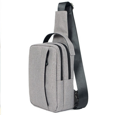 Ανδρική τσάντα αθλητισμού σε γκρι - δύο μοντέλα