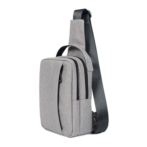 Ανδρική τσάντα αθλητισμού σε γκρι - δύο μοντέλα