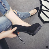 Pantofi cu toc primavara-toamna in mai multe culori