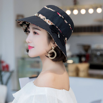 Palarie moderna de dama cu elemente florale in mai multe culori