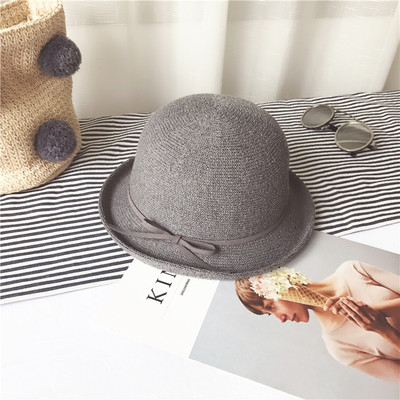 Palarie moderna de dama cu legatura in mai multe culori