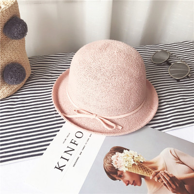 Palarie moderna de dama cu legatura in mai multe culori