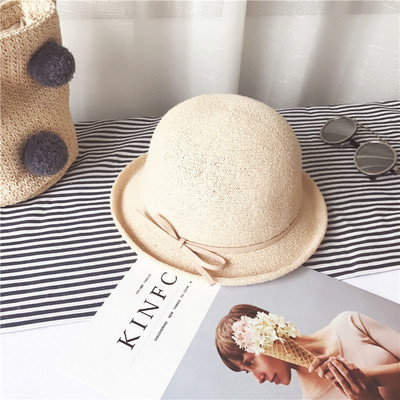 Palarie moderna de dama cu legatura in mai multe culori