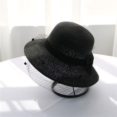 Palarie moderna de dama cu dantela in mai multe culori