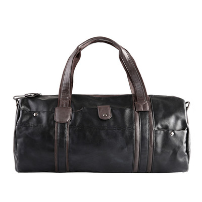 Geanta barbati in doua culori potrivita pentru sport sau calatorii