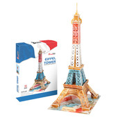 Τρισδιάστατο παζλ με 35 μέρη - τον Πύργο του Άιφελ