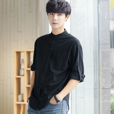 Cămașă simplă pentru bărbați, în patru culori