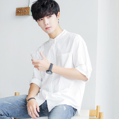 Cămașă simplă pentru bărbați, în patru culori