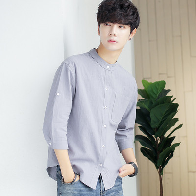 Cămașă simplă pentru bărbați, în patru culori