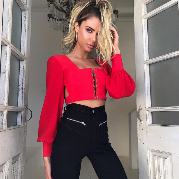 NOU cămașă scurtă unică de damă în trei culori