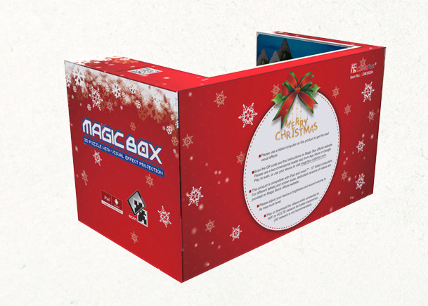 3D пъзел в два модела