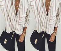 Camasa de dama comoda model cu dungi late