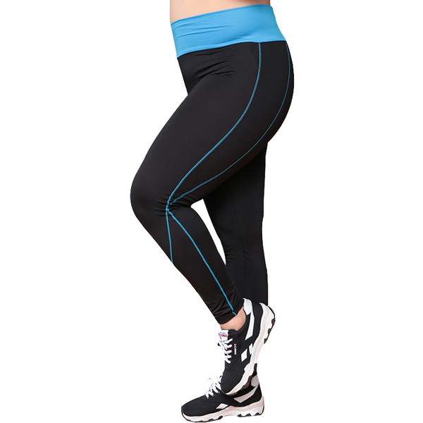 Jambiere de dama cu talie inalta cu dungi colorate