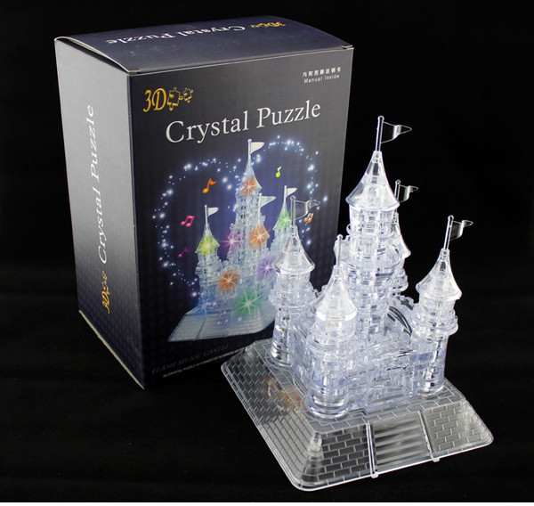 Puzzle 3D din 105 piese - castel