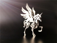 Малък 3D пъзел - еднорог