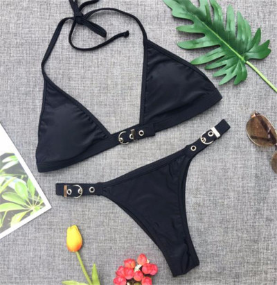 Γυναικείο μαγιό με βαθύ λαιμόκοψη, 4 χρώματα