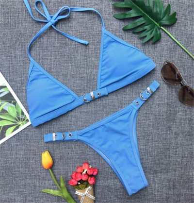 Γυναικείο μαγιό με βαθύ λαιμόκοψη, 4 χρώματα