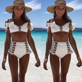 Costum de baie de damă model NOU în două părți - în trei culori