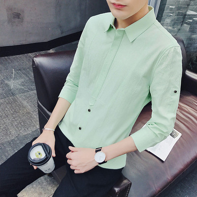 Cămașă modernă pentru bărbați, curată, în mai multe culori