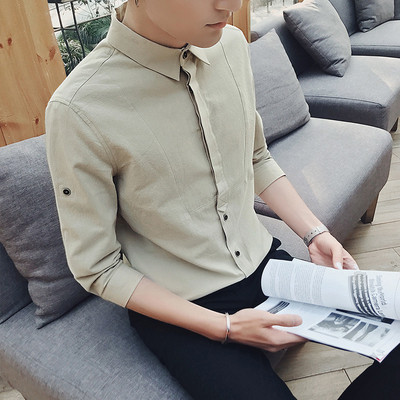 Cămașă modernă pentru bărbați, curată, în mai multe culori