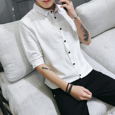 Cămașă modernă pentru bărbați, curată, în mai multe culori