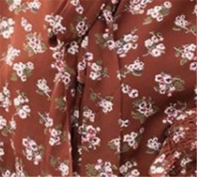 Camasa de dama din sifon NOU cu motive florale in doua culori