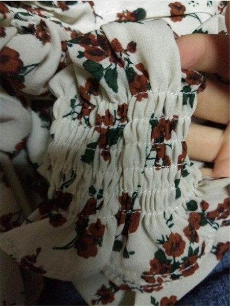 Camasa de dama din sifon NOU cu motive florale in doua culori