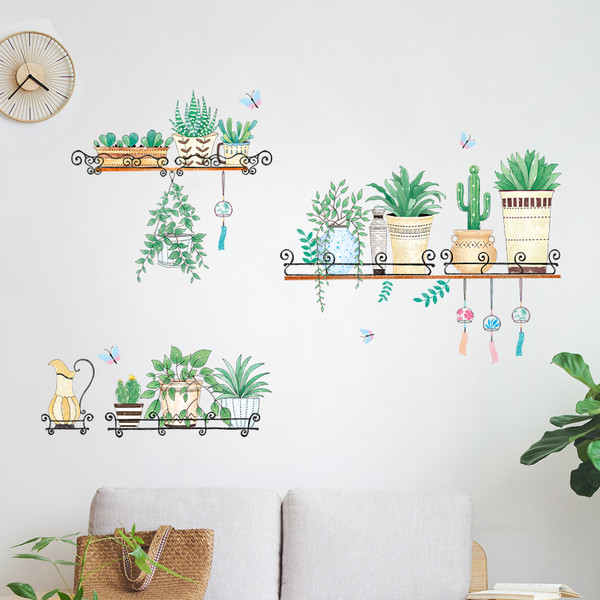 Ghivece autocolante proaspete autoadezive