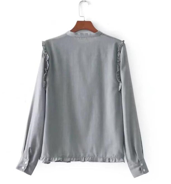 Cămașă elegantă de damă cu broderie