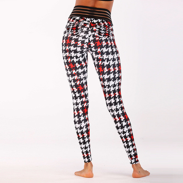 Jambiere de dama model nou cu talie inalta si buzunare la spate