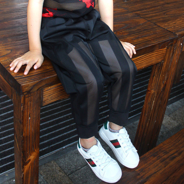 Παιδικό παντελόνι διαφανή σε δύο χρώματα κατάλληλα για αγόρια και κορίτσια