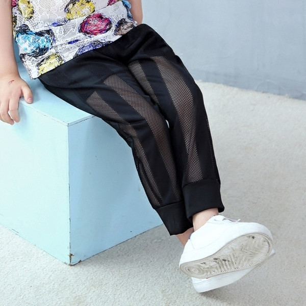 Παιδικό παντελόνι διαφανή σε δύο χρώματα κατάλληλα για αγόρια και κορίτσια