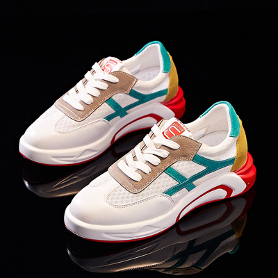 Tenisi moderni de vara de dama in doua culori