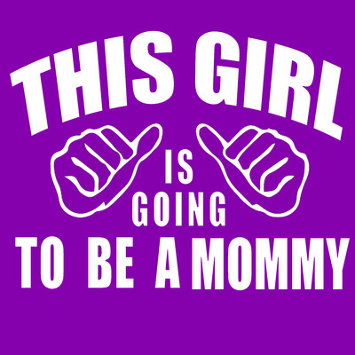 Tricou din bumbac cu maneci scurte pentru gravide cu inscriptie